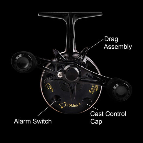 Fiblink Ice Fishing Reel Right/Left Handed 1