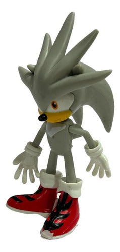 Sega Sonic Silver The Hedgehog Unique Quality Toy 3