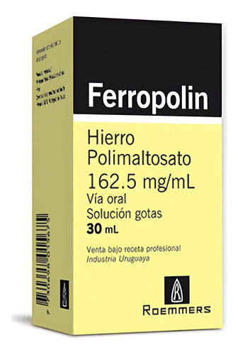 Roemmers Ferropolin® Drops 30ml | Iron Supplement 0