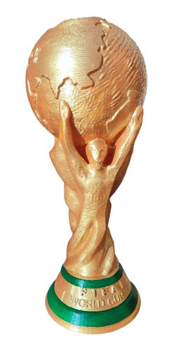 Trofeo Copa Mundial Fifa De Fútbol 25 Cm Impresa 3d 1