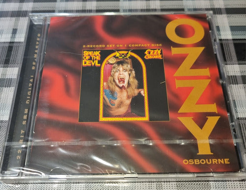 Ozzy Osbourne - Speak Of The Devil - Cd Import Nuevo Sellado 0