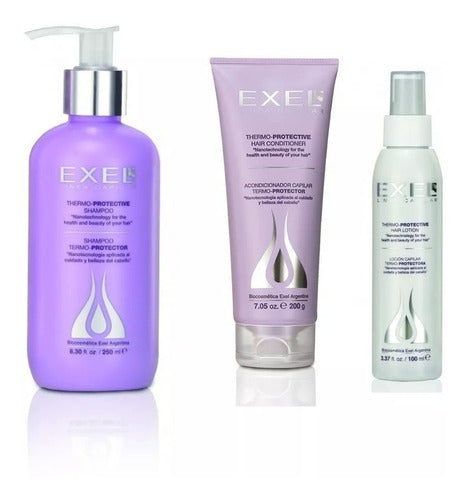 Exel Thermo-Protection Kit Shampoo+Conditioner+Lotion 0