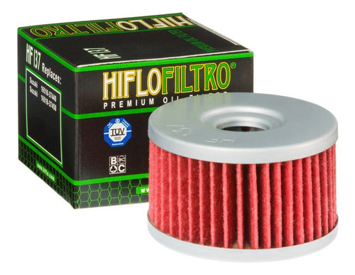 Filtro De Aceite Hiflo Hf 137 Suzuki Dr 650 800 0