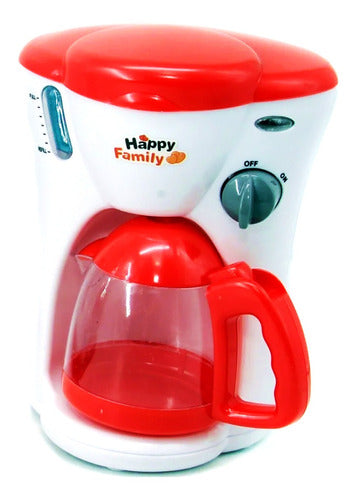 My Happy Family Toy Coffee Maker with Light and Sound D125 3