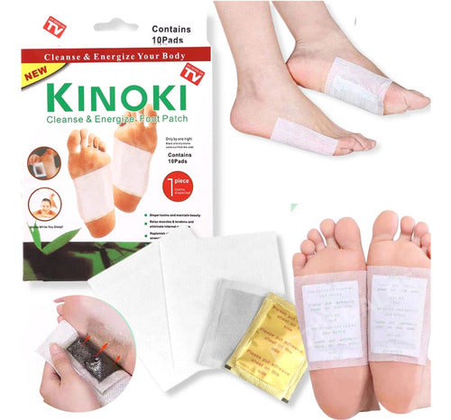 Fashion Kinoki Detoxifying Patches - Slimming & Relaxing X10 0