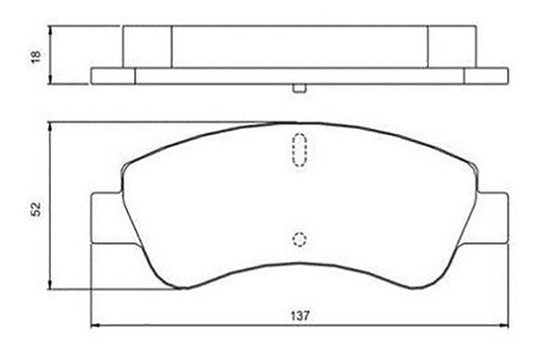 Pastillas Freno Delanteras Peugeot 207 1.9d 1