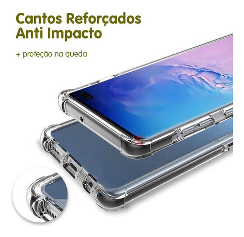 Kit Capa Samsung M53 5g + Mini Som Bluetooth + Película 3d 1