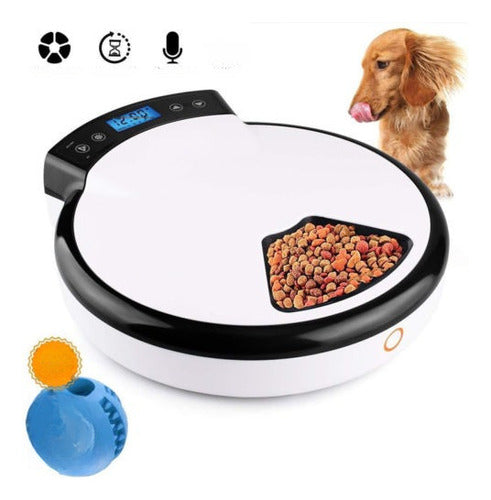 PetSafe Automatic Pet Feeder 5 Meals Timer Dog Cat 0