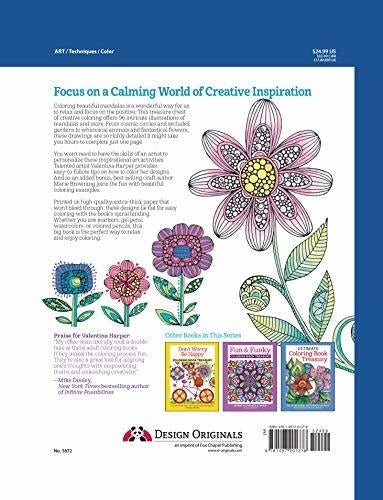 Mandalas and More Coloring Book Treasury - Beautiful Designs - Book : Mandalas And More Coloring Book Treasury Beautiful _T