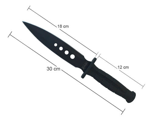 Faca Adaga Xingu 30 Cm Punhal Militar 1