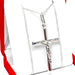 Conjunto Dije Crucifijo Con Cadena Plata925 Joyasmayre Gat 0