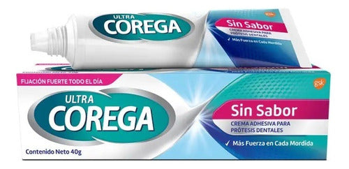 Corega Ultra Crema Sin Sabor 40gr 0