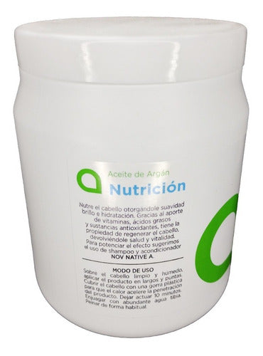 Nov Crema Nutrición Aceite De Argán 980gr X6 4