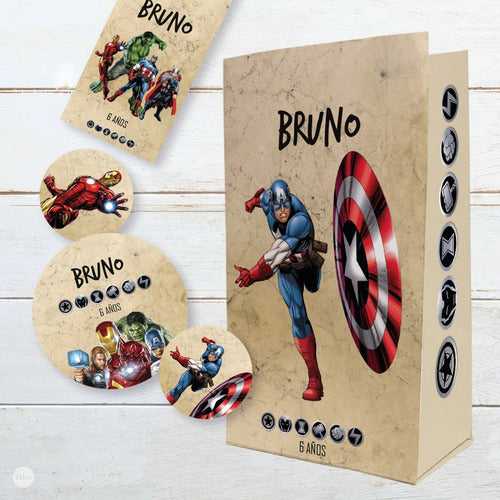 TuKit Printable Superheroes Kit 1