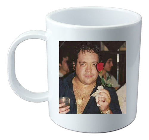 EXXE Taza Plástico Blanca Personalizada Sublimada Leo Mattioli 0