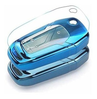 Funda De Control Autos Ford 2015-2019mod Varios Tpu, Azul 2