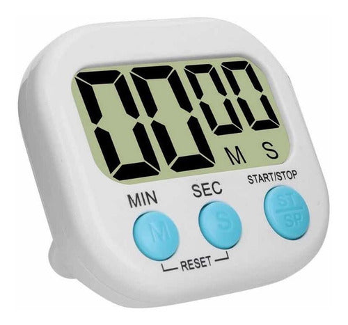 Kitchen Timer with Alarm and Magnet - Digital Cooking Stopwatch 7