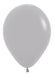 Sempertex R5 Fashion Gray Latex Balloons - Pack of 20 0