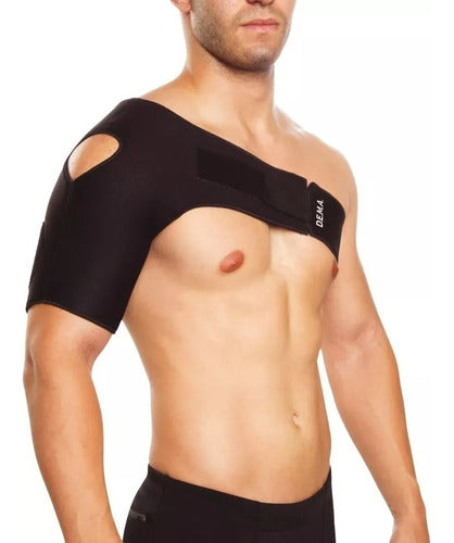 D.E.M.A. Universal Adjustable Neoprene Shoulder Brace 0