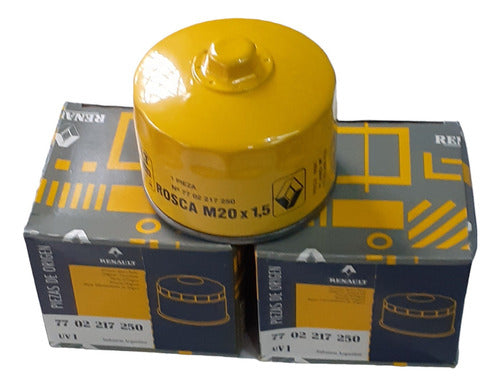 Renault Filtro Aceite Original R 9- 11 - 12 Y 19 0