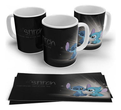 Agarralo® Sublimated Plastic Mug Lilo And Stitch #046 0