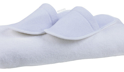 100% Cotton Hotel/Spa/Clinic Slippers 0