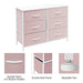 Sorbus 6-Drawer Dresser - Storage Tower for Bedroom 4