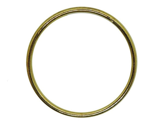 Pack 500 Sin Fin Oro Italiano 20mm Para Llaveros 0