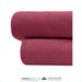 Danubio Fleece Blanket Twin - Wine 2