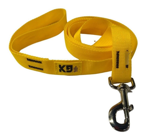 Adjustable K9 Dog Trainers Collar + 5M Leash Set for Dogs 79