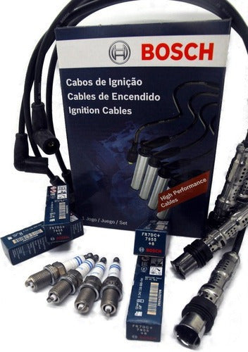 Bosch Ignition Kit + Bosch Spark Plugs Volkswagen Gol Power 1.4 8v 0