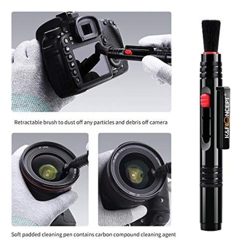 46mm Lens Filter Kit UV/CPL/ND + Cleaning Pencil + Bag 7