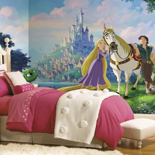 Vinilo Decorativo Pared [17mo8peo] Rapunzel Enredados Disney 0