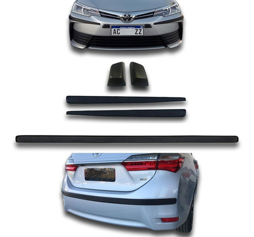 Kenny Molduras Corolla 2018 Bumper Protection Molding 0