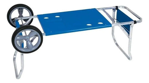 Carrito Para Sillas De Playa + Mesa Calidad Hts Hts 3