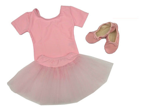 Arlequinodance Dance Set, Bodysuit, Tutu, Half-Sole Shoes 0