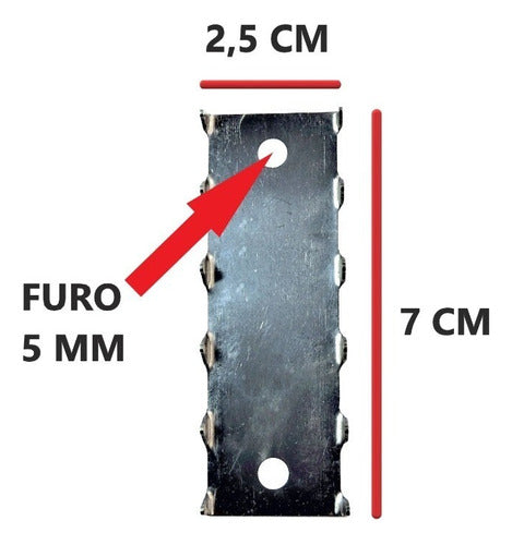 Kit Com 2 Unidades De Garra Cortador Bermar Inox 1