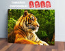 Memo Estampados Tiger Frame 70x100 MDF 1