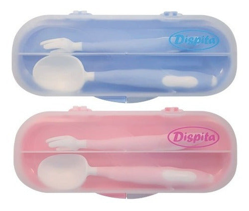 Dispita Flexible Learning Utensils Spoon + Fork 1