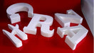 Safari Publicidad 22 Letters Polifan - 25 Cm Height - 20mm Thickness - Unpainted 3