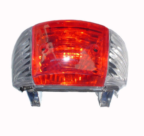 VC Red Crystal Tail Light for Motomel Dlx 110 0