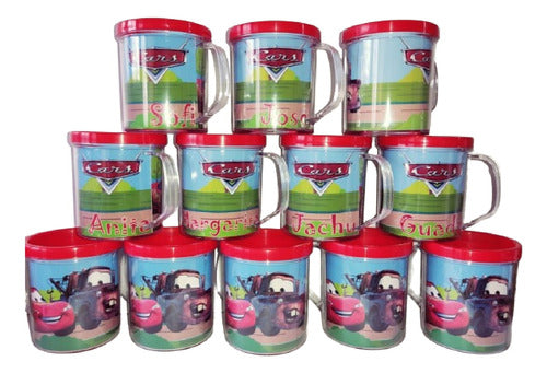 Taza De Acrilicos 100 % Personalizadas .pack X 10.super Ofer 1