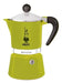 Bialetti Cafetera Rainbow 3 Cups Verde Italiana Febo 0