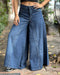 Casí Bruja Palazzo Oversize Wide Leg Rigid Pants 16