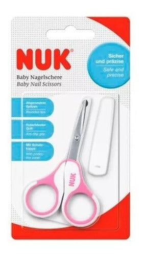 NUK Baby Nail Scissors with Protective Cover 4