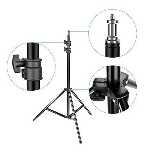 Neewer Lightweight Heavy Duty Adjustable Light Stand 1