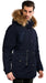 Men's Winter Parka Jacket, Lined with Gabardine, Fur Hood 10