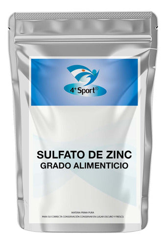 Pure Food Grade Zinc Sulfate 500g 4+ 0