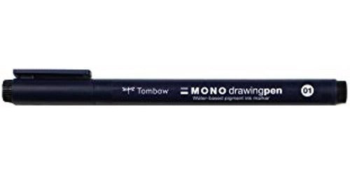 Tombow Mono Drawing Pen, Size 03, Pack of 12 1