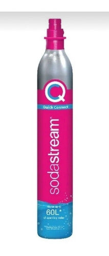 Pink Replacement Cylinder for SodaStream Terra Gasifier Machine 0